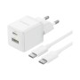 Сетевое зарядное устройство Baseus Palm C+U 30W (P1011160A213-01) белый