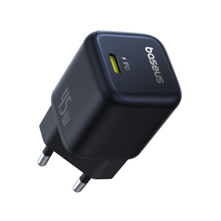 Сетевое зарядное устройство Baseus PicoGo 1C 45W (P10176800123-00) черный