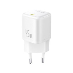 Сетевое зарядное устройство Baseus PicoGo 1C 45W (P10176800213-00) белый