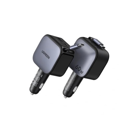 Автомобильное зарядное устройство Ugreen EC602 (55212B) серебристый