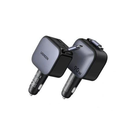 Автомобильное зарядное устройство Ugreen EC603 (55909B) серебристый