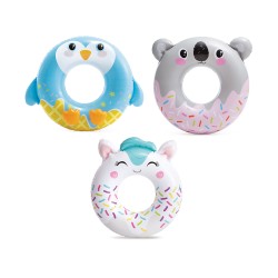 Круг Intex Cute Animal (59266NP) белый/голубой/серый