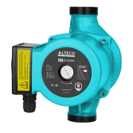 Циркуляционный насос ALTECO CP 32-8/180 бирюзовый