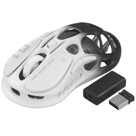 Мышь беспроводная + проводная GravaStar Mercury M1 Pro Gradient Black черный