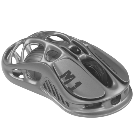 Мышь беспроводная + проводная GravaStar Mercury M1 Pro Gunmetal Gray серый