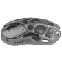 Мышь беспроводная + проводная GravaStar Mercury M1 Pro Gunmetal Gray серый