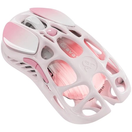 Мышь беспроводная + проводная GravaStar Mercury M1 Pro Sakura Pink розовый