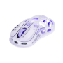 Мышь беспроводная + проводная GravaStar Mercury M1 Pro Lavender Purple фиолетовый