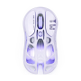 Мышь беспроводная + проводная GravaStar Mercury M1 Pro Lavender Purple фиолетовый