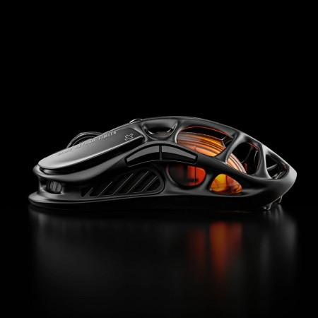 Мышь беспроводная + проводная GravaStar Mercury M2 Stealth Black черный