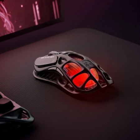 Мышь беспроводная + проводная GravaStar Mercury M2 Stealth Black черный