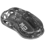 Мышь беспроводная + проводная GravaStar Mercury M2 Transparent Black черный