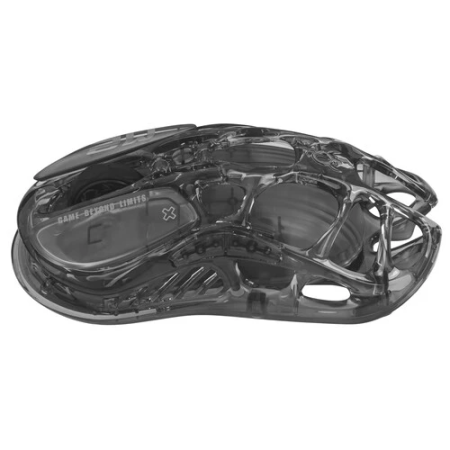 Мышь беспроводная + проводная GravaStar Mercury M2 Transparent Black черный