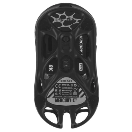 Мышь беспроводная + проводная GravaStar Mercury X Pro Galaxy Black черный