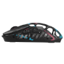 Мышь беспроводная + проводная GravaStar Mercury X Pro Special Edition Neon Graffiti граффити