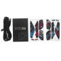 Мышь беспроводная + проводная GravaStar Mercury X Pro Special Edition Neon Graffiti граффити