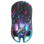 Мышь беспроводная + проводная GravaStar Mercury X Pro Special Edition Neon Graffiti граффити