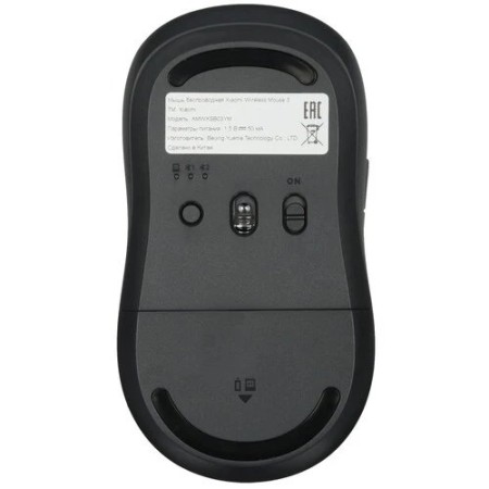 Мышь беспроводная Xiaomi Wireless Mouse 3 (XMWXSB03YM/BHR8913GL) черный