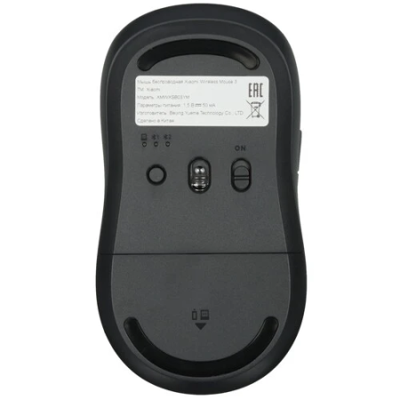 Мышь беспроводная Xiaomi Wireless Mouse 3 (XMWXSB03YM/BHR8913GL) черный