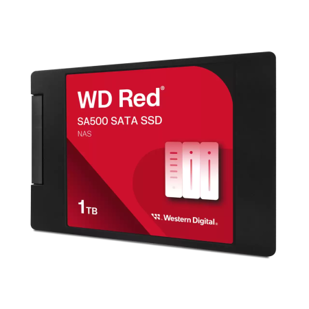 1 ТБ SSD диск Western Digital Red SA500 (WDS100T1R0A-68A4W0) красный
