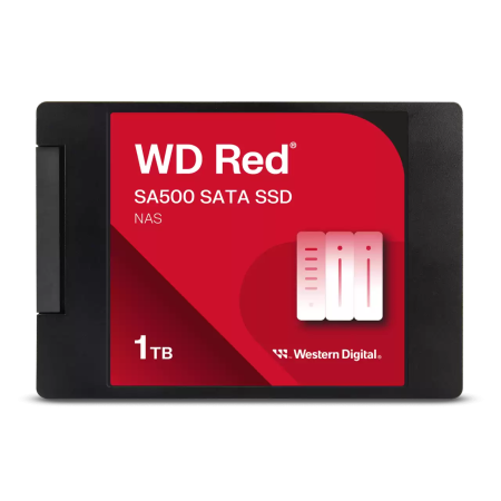 1 ТБ SSD диск Western Digital Red SA500 (WDS100T1R0A-68A4W0) красный