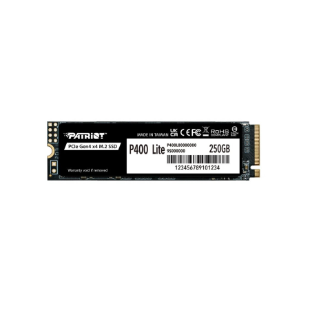 250 ГБ SSD диск Patriot P400 Lite (P400LP250GM28H) черный