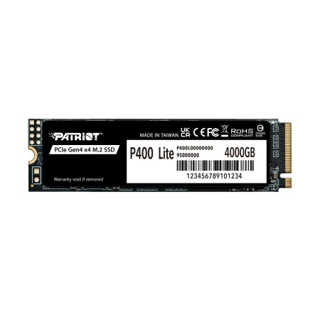 4 ТБ SSD диск Patriot P400 Lite (P400LP4KGM28H) черный
