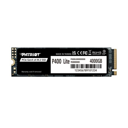4 ТБ SSD диск Patriot P400 Lite (P400LP4KGM28H) черный