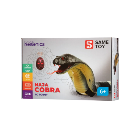Радиоуправляемый робот Same Toy Настоящая Кобра (8808A-BUT) серая