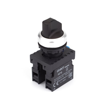Переключатель CHINT NP8-11X/212 (578129) черный