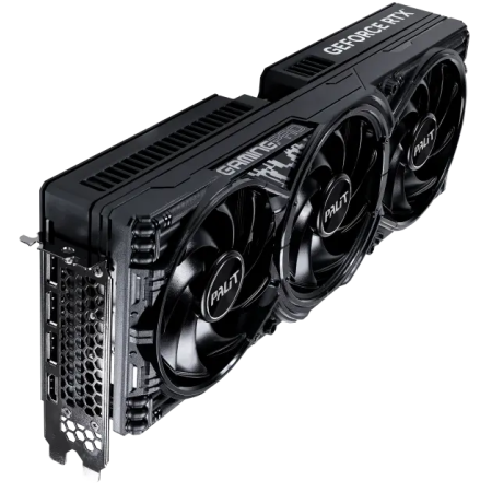 Видеокарта Palit GeForce RTX 5080 GamingPro OC V1 (NE75080S19T2-GB2031Y) 16 Гб черный