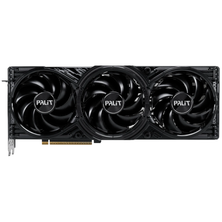 Видеокарта Palit GeForce RTX 5080 GamingPro OC V1 (NE75080S19T2-GB2031Y) 16 Гб черный