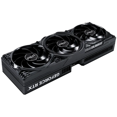 Видеокарта Palit GeForce RTX 5080 GamingPro OC V1 (NE75080S19T2-GB2031Y) 16 Гб черный