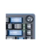 Клавиатура беспроводная + проводная Ducky OK-M-65 Wine Red Switch (DKOKM2567-KWRUPDCOCH1) черный