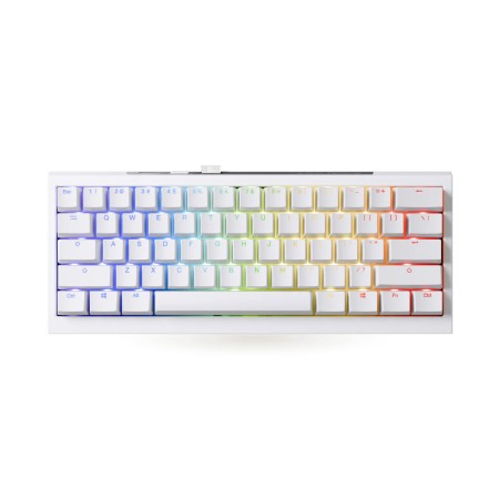 Клавиатура беспроводная + проводная Ducky One X Mini Wireless (DKON2461AST3-DAUSPDOECL2WW1) белый