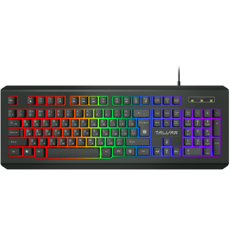 Клавиатура проводная Defender Talvar GK-558 (45557) чёрный