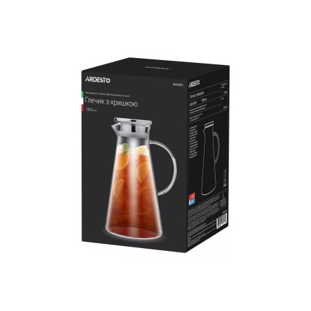Кувшин ARDESTO AR2618PG прозрачный
