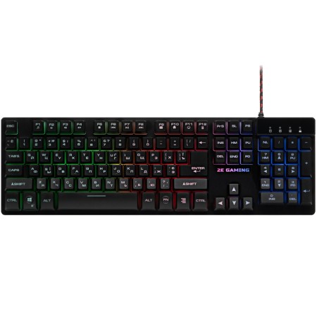 Клавиатура проводная 2E Gaming KG280 (2E-KG280UB) черный