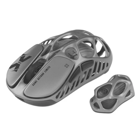 Мышь беспроводная + проводная GravaStar Mercury X Pro Interstellar Silver серый
