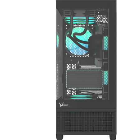 Корпус Formula V Crystal E1 Floe черный