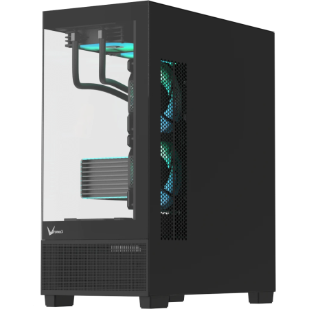 Корпус Formula V Crystal E1 Floe черный