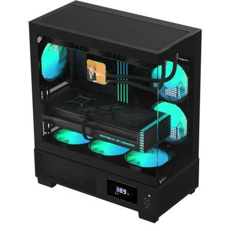 Корпус Formula V Crystal E1 Floe черный