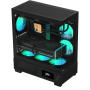 Корпус Formula V Crystal E1 Floe черный