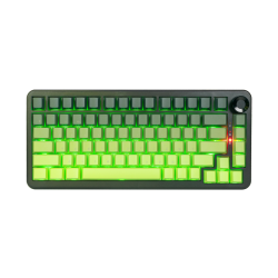 Клавиатура беспроводная + проводная AJAZZ AK820 MAX Plus Green зелено-черный