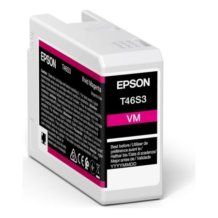 Картридж струйный Epson T46S3 (C13T46S30N) пурпурный (с чипом)