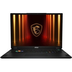 18" Ноутбук MSI Stealth 18 HX AI A2XWJG-079KZ (9S7-183341-079) черный (Нет русской раскладки)