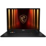 18" Ноутбук MSI Stealth 18 HX AI A2XWJG-079KZ (9S7-183341-079) черный (Нет русской раскладки)
