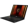 18" Ноутбук MSI Stealth 18 HX AI A2XWJG-079KZ (9S7-183341-079) черный (Нет русской раскладки)