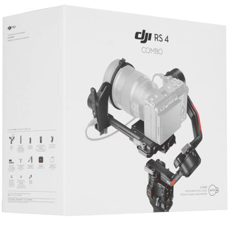 Стабилизатор для экшн-камеры DJI RS 4 Combo (DJI-RS4COMBO) черный