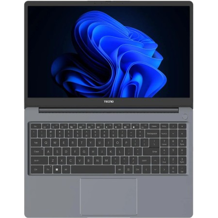 15.6" Ноутбук Tecno MEGABOOK K15S K15SRA (71005000465) серый (Нет русской раскладки)